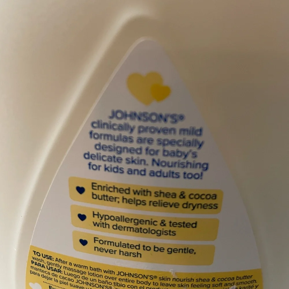 Johnson’s bath & lotion set